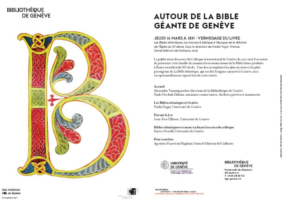 Bibles Atlantiques 16-2-2017